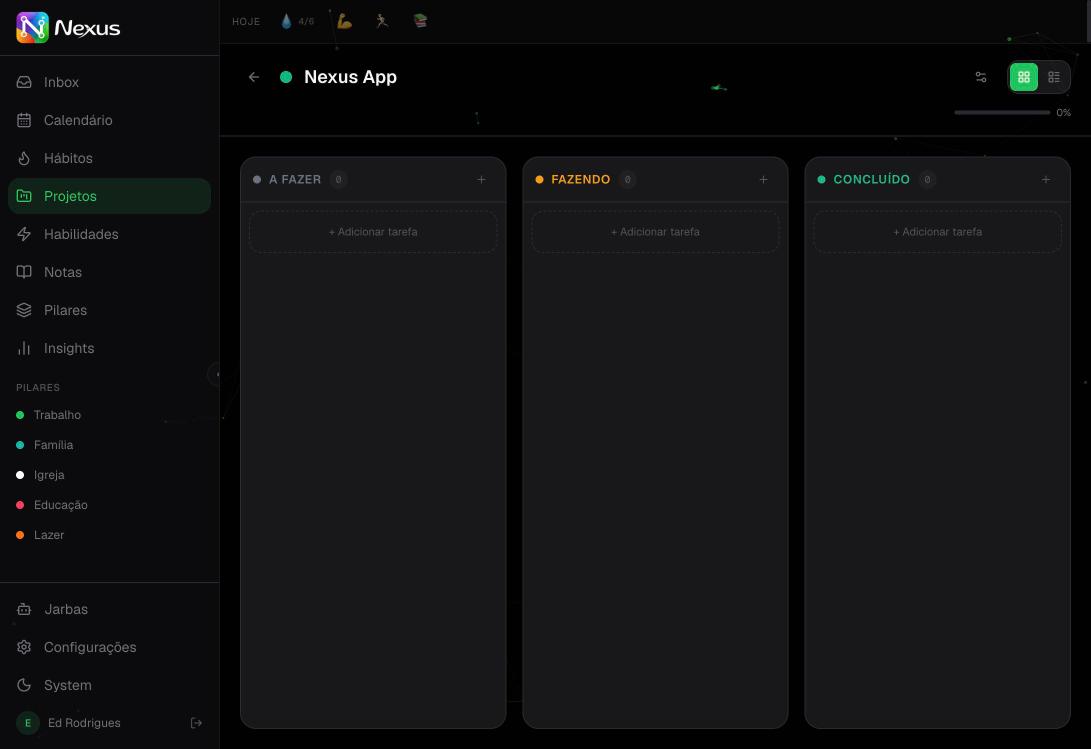 Screenshot do Nucly